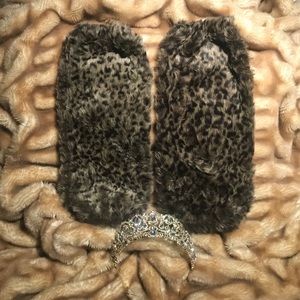 💖🐆 leg warmers